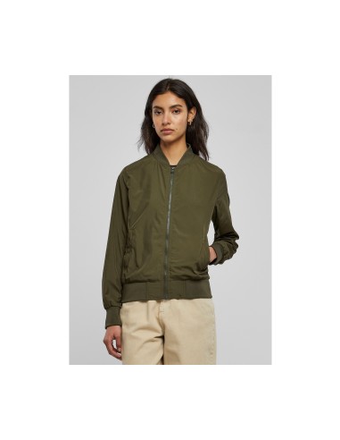 BUI-BY044-Ladies Nylon Bomber Jacket